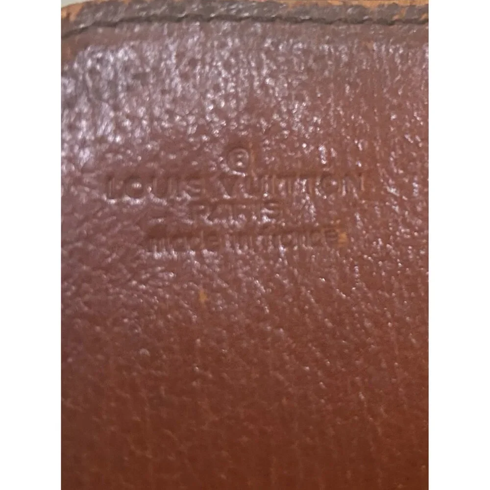 Louis Vuitton Cartouchière MM Monogram Shoulder Bag Vintage Project Piece